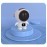 1pc Astronaut Creative Design Halter Fan, Mini Portable Lanyard Small Fan Desktop Handheld Spaceman Fan Usb Leafless Astronaut Small Fan