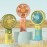 1pc, Handheld Portable Small Fan USB Charging Handheld Desktop Small Electric Fan Three-speed Wind Summer Essential Back To School Supplies For RV Outdoor Camping Picnic Office Travel