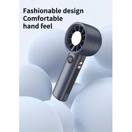 4000mAh USB portable fan Ultra-high speed turbine Handheld fan Small wind gun Powerful super large wind rechargeable violent long life