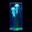 1pc Jellyfish Lava Lamp.Fascinating Color Changing Lights Create A Beautiful Tranquil, Peaceful & Soothing Deep-Sea Ambiance Which Could Help Reduce Stress & Anxiety.