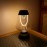 Touch-Control LED Atmosphere Lamp - USB Rechargeable Night Light with 2000mAh Battery for Home - PC Lampshade, Magnetic Suspension Design, Tabletop Use, Ideal Gift