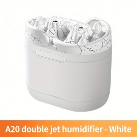 Quiet 40.58oz Cool Mist Humidifier with Essential Oil Diffuser - USB Powered, Top-Fill Design for Bedroom, Living Room & Office