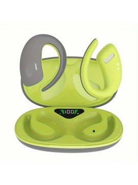 90H Wireless Earphones - Long-lasting Wireless Sound With AdvancedENC Noise Cancellation, Immersive 3D Deep Bass, And Secure FitEarhooks For Wireless Running - Universal Compatibility For LOs AndAndroid Devices