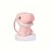 1 pc Pink Dinosaur Fan, Cartoon Neck Hanging Handheld Bladeless Fan, Small Portable USB Charging Small Fan, Summer Office And Class Essential Bladeless Powerful Rechargeable Silent Fan