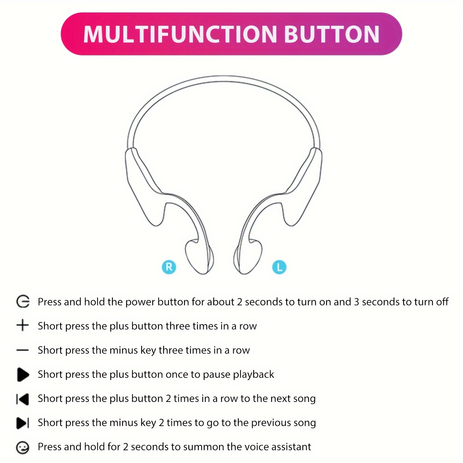 wireless bone conduction headphones with an open ear design engineered to deliver a seamless details 7
