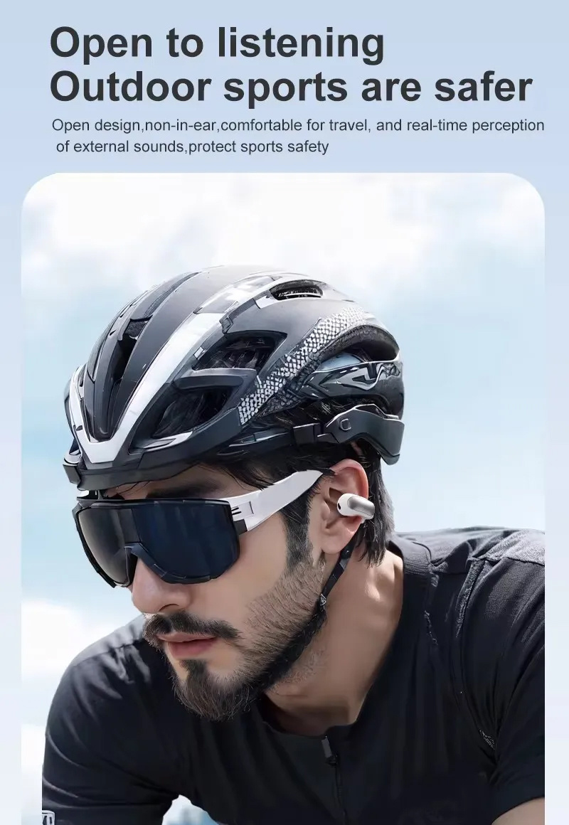 2024 premium wireless clip on earbuds with surround sound high fidelity audio long battery control built in mic for calls ideal for sports gaming design details 4