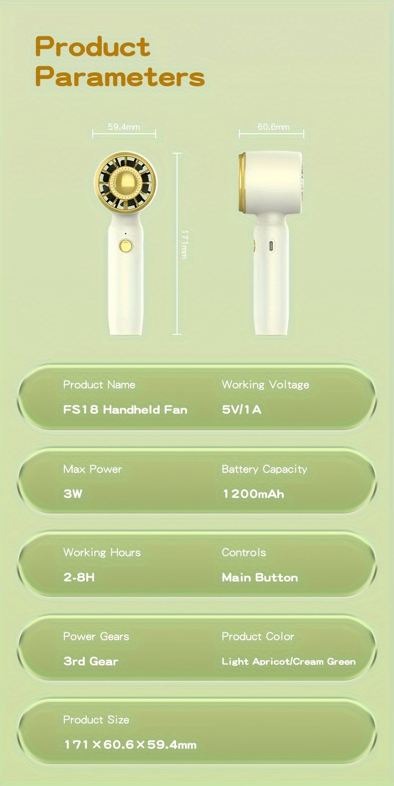 2024 new high wind portable dormitory handheld fan mini usb turbo desktop handheld charging fan details 11