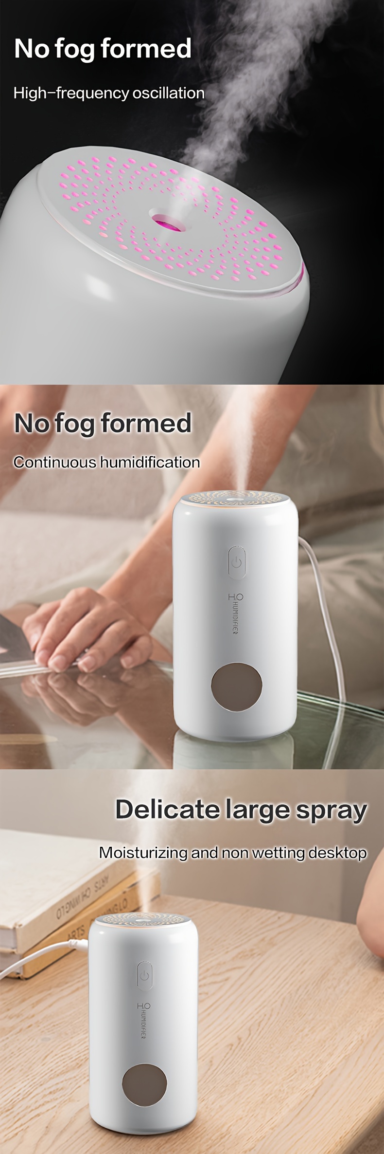 1pc mini car humidifier home desktop usb mini humidifier details 1