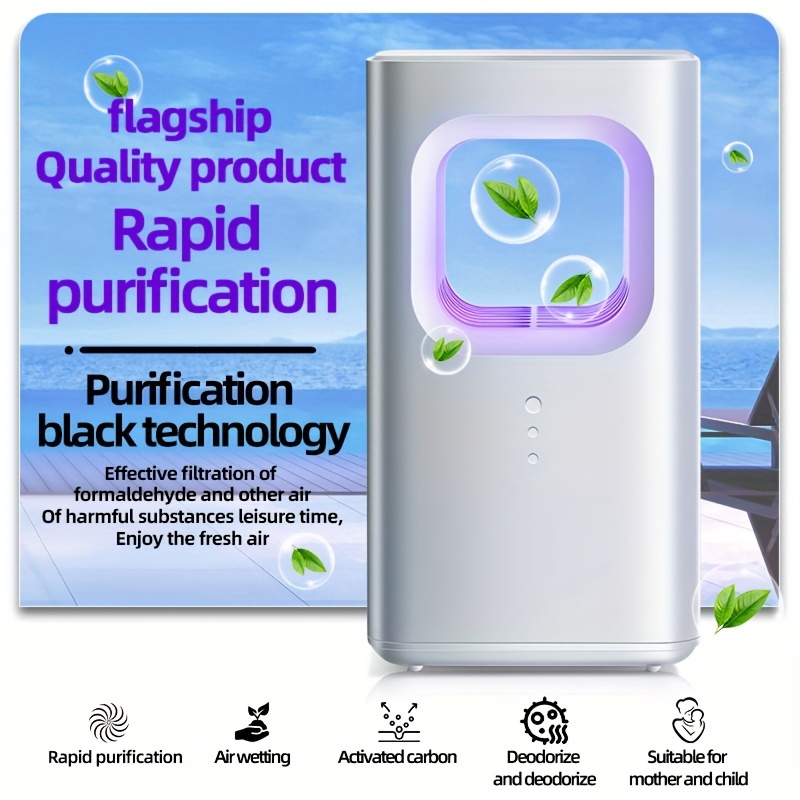 g1 usb powered for home formaldehyde smoke removal pet hair filter desktop design details 0