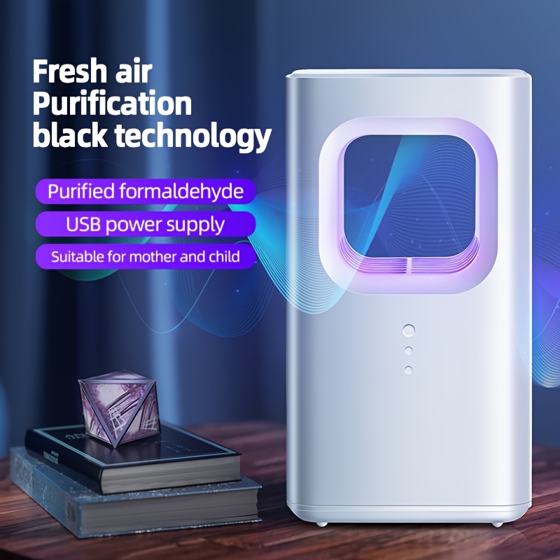 g1 usb powered for home formaldehyde smoke removal pet hair filter desktop design details 2